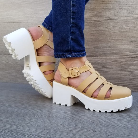 Chunky 90s Grunge Summer Shoes - Picture 3 of 8